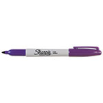 Sharpie® Fine Tip Permanent Marker, Purple, Dozen view 2