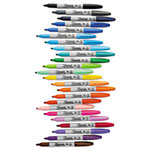 Sharpie® Fine Tip Permanent Marker, Assorted Colors, 24/Pack view 4