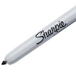 Sharpie® Retractable Permanent Marker, Fine Bullet Tip, Black view 3