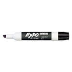 Expo® Low-Odor Dry-Erase Marker, Broad Chisel Tip, Black, Dozen view 2
