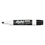 Expo® Low-Odor Dry-Erase Marker, Medium Bullet Tip, Black, Dozen view 1