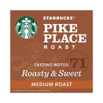 Starbucks Whole Bean Coffee, Pike Place Roast, 1 lb Bag, 6/Carton view 1