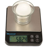 Salter Brecknell EPB500 EPB Series Balance Scale - 500 g Maximum Weight Capacity - Black, Silver view 1