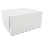 SCT Tuck-Top Bakery Boxes, White, Paperboard, 12 x 12 x 6 view 1