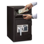Sentry Digital Depository Safe, Extra Large, 1.3 cu ft, 14w x 15.6d x 24h, Black view 1
