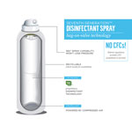 Seventh Generation Disinfectant Sprays, Eucalyptus, Spearmint & Thyme Scent, 13.9 oz Spray Bottle, 8 Bottles per Case view 2