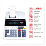 Sharp EL1197PIII Two-Color Printing Desktop Calculator, Black/Red Print, 4.5 Lines/Sec view 4