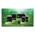 San Jamar Ecological Green Tissue Dispenser, 16.75 x 5.25 x 12.25, Black view 2