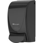 Iconex Proline Curve Manual Dispenser, Manual, 1.06 quart Capacity, Durable, Antimicrobial, Anti-bacterial, Black, 1Each view 1