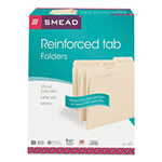 Smead Reinforced Tab Manila File Folders, 1/3-Cut Tabs, Letter Size, 11 pt. Manila, 100/Box view 4