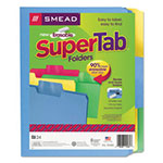 Smead Erasable SuperTab File Folders, 1/3-Cut Tabs, Letter Size, Assorted, 24/Pack view 4