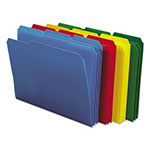 Smead Top Tab Poly Colored File Folders, 1/3-Cut Tabs, Letter Size, Assorted, 24/Box view 4