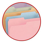 Smead Colored File Folders, 1/3-Cut Tabs, Letter Size, Assorted, 100/Box view 2