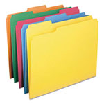 Smead Reinforced Top Tab Colored File Folders, 1/3-Cut Tabs, Letter Size, Assorted, 100/Box view 3