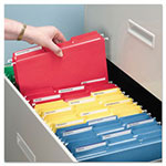 Smead Colored File Folders, 1/3-Cut Tabs, Letter Size, Blue, 100/Box view 5