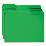 Smead Colored File Folders, 1/3-Cut Tabs, Letter Size, Green, 100/Box view 2