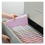 Smead Colored File Folders, 1/3-Cut Tabs, Letter Size, Lavender, 100/Box view 4