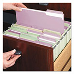 Smead Colored File Folders, 1/3-Cut Tabs, Letter Size, Lavender, 100/Box view 5