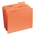 Smead Reinforced Top Tab Colored File Folders, 1/3-Cut Tabs, Letter Size, Orange, 100/Box view 4