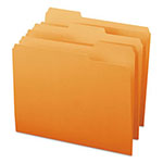 Smead Colored File Folders, 1/3-Cut Tabs, Letter Size, Orange, 100/Box view 5