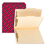 Smead Manila Four- and Six-Section Top Tab Classification Folders, 1 Divider, Letter Size, Manila, 10/Box view 5