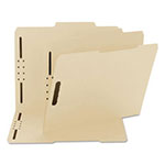 Smead Top Tab 2-Fastener Folders, 2/5-Cut Tabs, Right of Center, Letter Size, 11 pt. Manila, 50/Box view 1