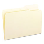 Smead Reinforced Guide Height File Folders, 2/5-Cut Tabs, Right of Center, Legal Size, Manila, 100/Box view 3