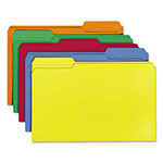 Smead Colored File Folders, 1/3-Cut Tabs, Legal Size, Assorted, 100/Box view 1