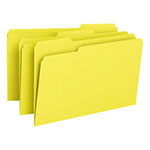 Smead Colored File Folders, 1/3-Cut Tabs, Legal Size, Yellow, 100/Box view 4