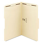 Smead Top Tab 2-Fastener Folders, 1/3-Cut Tabs, Legal Size, 11 pt. Manila, 50/Box view 1