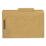 Smead Top Tab 2-Fastener Folders, 2/5-Cut Tabs, Right of Center, Legal Size, 11 pt. Kraft, 50/Box view 1