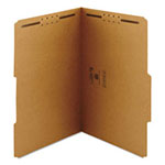 Smead Top Tab 2-Fastener Folders, 2/5-Cut Tabs, Right of Center, Legal Size, 11 pt. Kraft, 50/Box view 2