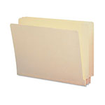 Smead End Tab Folders with Antimicrobial Product Protection, Straight Tab, Letter Size, Manila, 100/Box view 1