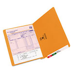 Smead Reinforced End Tab Colored Folders, Straight Tab, Letter Size, Orange, 100/Box view 3