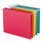 Smead Colored Hanging File Folders, Letter Size, 1/5-Cut Tab, Assorted, 25/Box view 3