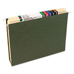 Smead Box Bottom Hanging File Folders, Letter Size, Standard Green, 25/Box view 1