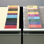 Smead Viewables Hanging Folder Tab and Label Bulk Pack Refill, 1/3-Cut Tabs, Assorted Colors, 3.5