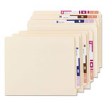 Smead AlphaZ Color-Coded Labels Starter Set, A-Z, 1 x 1.63, Assorted, 10/Sheet, 220 Sheets/Box view 1