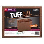 Smead TUFF Expanding Files, 31 Sections, 1/31-Cut Tab, Letter Size, Redrope view 1