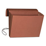 Smead Extra-Wide Expanding Wallets w/ Elastic Cord, 5.25