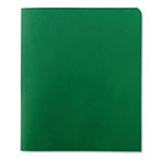 Smead Two-Pocket Folder, Textured Paper, Green, 25/Box view 1