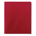Smead Two-Pocket Folder, Textured Paper, Red, 25/Box view 1
