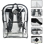 Sparco Carrying Case (Backpack) Multipurpose - Clear view 2