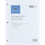 Sparco Filler Paper, College Ruled, 10 1/2"x8", 150/Pack, White view 1