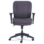 SertaPedic Cosset Ergonomic Task Chair, Supports up to 275 lbs., Gray Seat/Gray Back, Black Base view 5