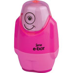 So-Mine Serve E-Bot Eraser & Sharpener - 2 Hole(s) - Plastic - Multicolor - 1 Each view 5