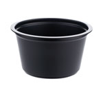 SupplyCaddy Portion Cups, 2 oz, Black, 2,500/Carton view 3