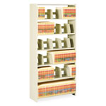 Tennsco Snap-Together Steel Six-Shelf Closed Starter Set, 36w x 12d x 76h, Sand orginal image