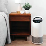 Trusens Air Purifiers with Air Quality Monitor - HEPA, Ultraviolet - 375 Sq. ft. - White view 5