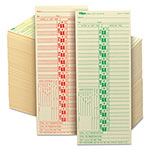 TOPS Time Clock Cards, Replacement for CH-107-2, Two Sides, 3.5 x 9, 500/Box view 1